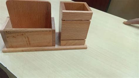 Wooden Pen Stand at Rs 200 | Wooden Pen Stand in Naupala | ID: 26447014612