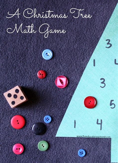 Fun Math Games with Christmas Trees! - The Educators' Spin On It