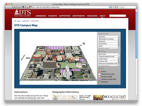 Dallas Seminary's 3D Campus Map - ChurchMag