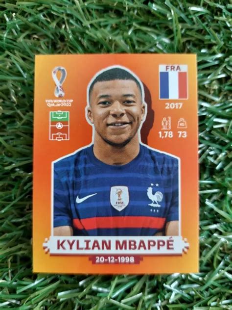 KYLIAN MBAPPE QATAR 2022 FIFA WC #FRA 18 France, Orange edition £5.50 - PicClick UK