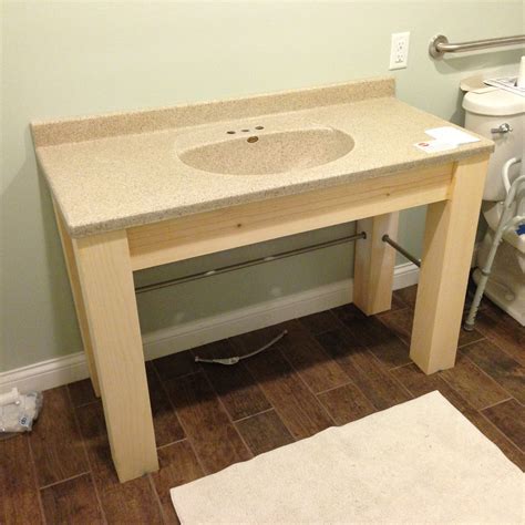 Make an ADA Compliant Vanity for Your Bathroom | Christian Moist