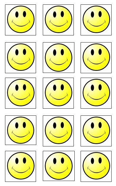 Reward chart smiley faces | Teaching Resources | Reward chart ...