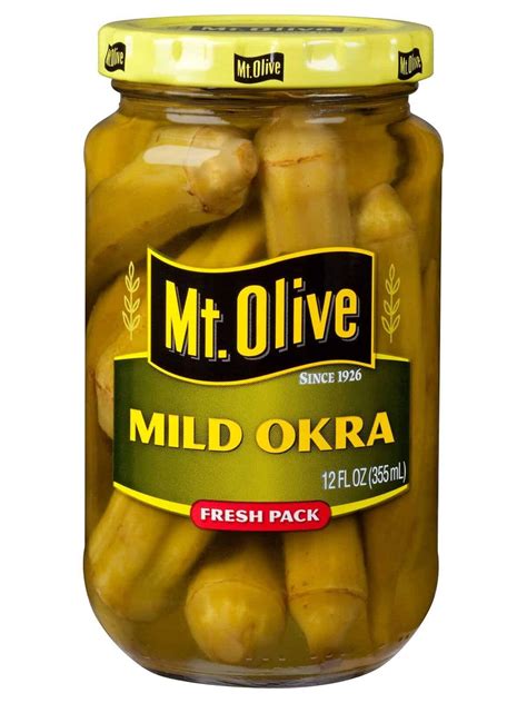 Mild Okra - Mt Olive Pickles