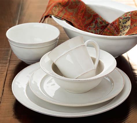 Home - Pottery Barn AU Stoneware Dinnerware Sets, White Dinnerware, Tableware, Living Room Built ...