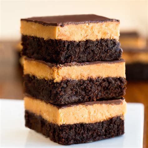 Peanut Butter Brownies - Chocolate Covered Katie