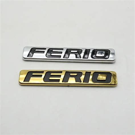 For-Civic-Ferio-Emblem-Badge-Car-Sticker-Rear-Trunk-3D-Letter-Logo ...