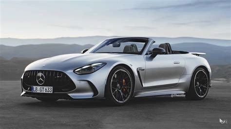 New 2024 Mercedes-AMG GT Ignores the SL and Becomes a Roadster in Fantasy Land - autoevolution