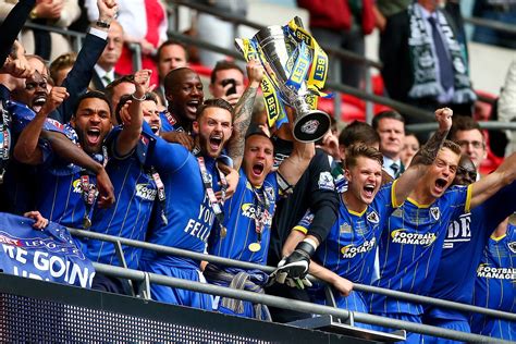 AFC Wimbledon promoted to League One after Play-Off Final win over ...