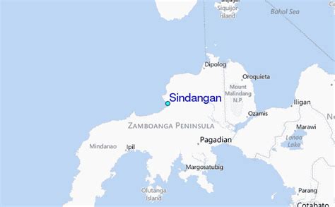 Sindangan Tide Station Location Guide