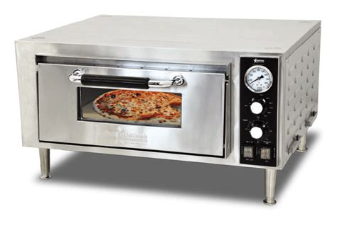 Omcan PE-CN-1800-S - Electric Countertop Pizza Deck Oven - 18" x 18" x ...