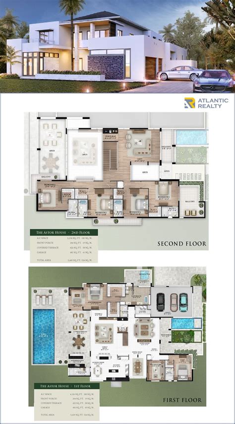 Oak Park | New Miami Florida Beach Homes | Florida house plans, House plans mansion, Beautiful ...