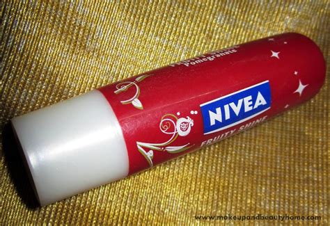 Nivea Fruity Shine Pomegranate Lip Balm Review