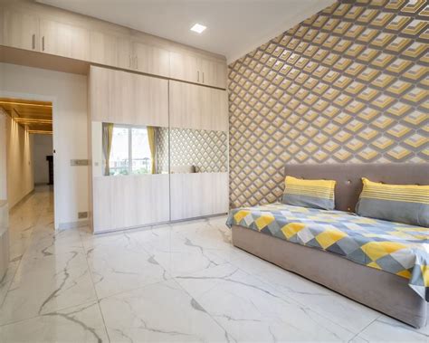 White And Grey Marble Tiles Design | Livspace