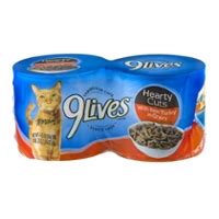 9 Lives Cat Food; Canned Or Dry!