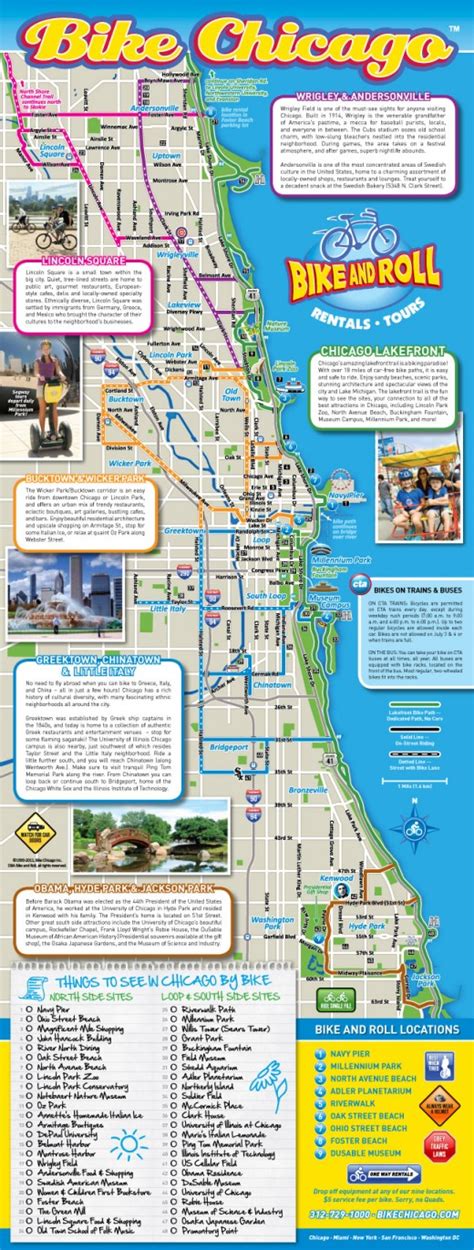 Lakefront Trail Chicago Map