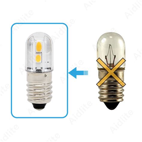 E10 LED Bulb w/ Stock Cover -4 SMD LED - Indicator | Taiwantrade.com