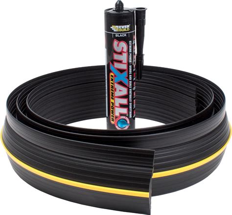 Weather Defender Heavy Duty 2.6m Garage Door Floor Seal Strip with Adhesive: Amazon.co.uk: DIY ...