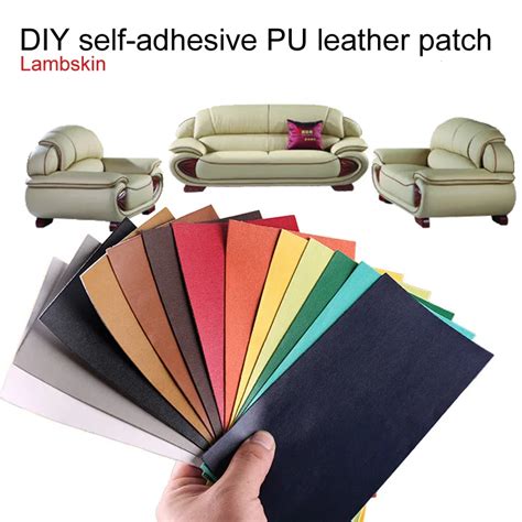 Embroidered Leather Sofa Patches Sewing On Clothes DIY Bag Appliqued ...