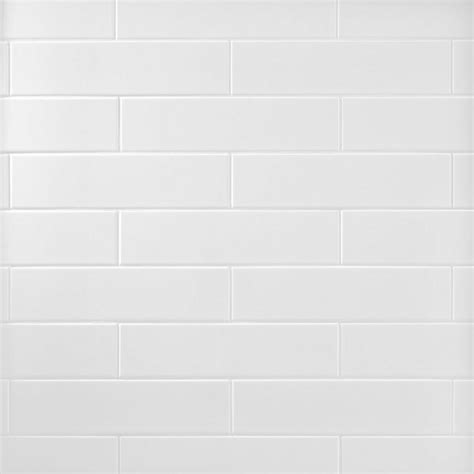 White Matte Ceramic Subway 3x12 Wall Tile for Kitchen Backsplash and B – TENEDOS