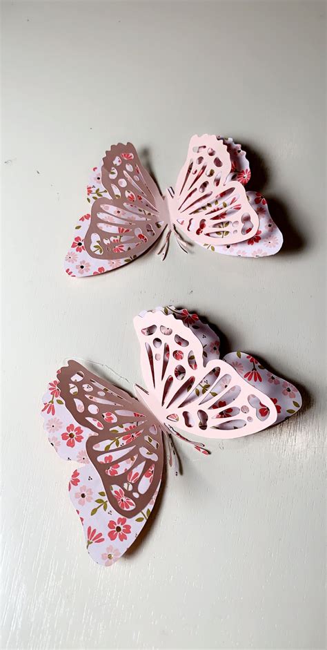 Butterflies | Cardstock crafts, Cardstock paper crafts, Cricut crafts