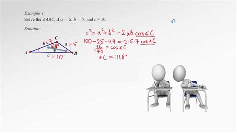 14.6b The Law of Cosines and Its Applications - YouTube