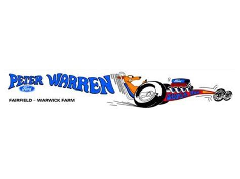 DEALER DECAL PETER WARREN FORD WARWICK FARM 70-74' - JCFD3712041 - JUST ...