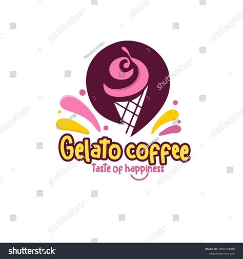 Illustration Vector Graphic Gelato Logo Stock Vector (Royalty Free ...