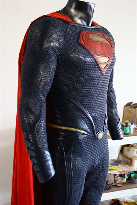 Limited Run - MAN OF STEEL SUIT and DISPLAY . Finished Mannequin and Suit combo run | RPF ...