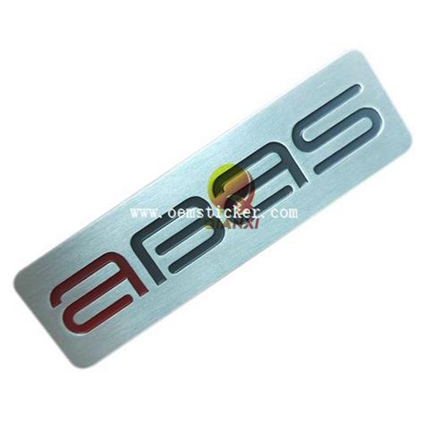 Customized Custom Debossed Logo Aluminum Name Plates Manufacturers & Factory & Maker - Buy ...