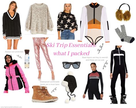 Ski Trip essentials - Fashion and my Fellows