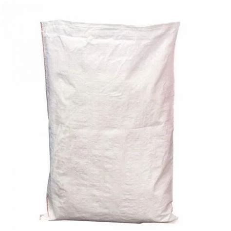 White Plain Polypropylene Bag, Packaging Size: 25kg at Rs 120/kilogram in Rajgarh