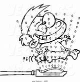 Sprinkler Coloring Pages Sketch Page sketch template