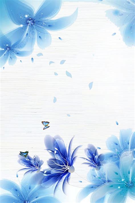 Beautiful Blue Flowers Background Images | Best Flower Site