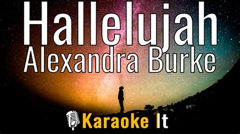 Hallelujah - Alexandra Burke Karaoke Version - Karaoke It.com