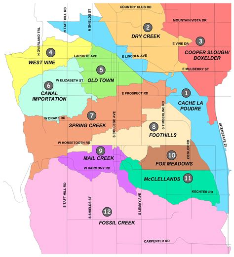 Proposed Improvement Maps - City of Fort Collins