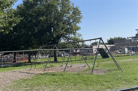 Demolition begins at Geneva Heights Elementary School - Lakewood/East Dallas