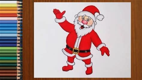 Merry Christmas Santa Claus Drawing Easy - kovetkezmenyekbortonebezarva