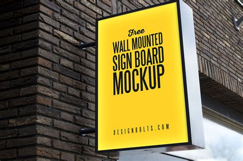 Free Outdoor Sign Mockup - Dealjumbo.com — Discounted design bundles ...