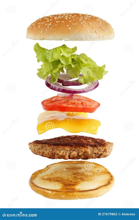 Burger Ingredients Stock Photography - Image: 27679862