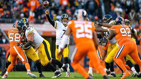 Steelers' Six-Game Winning Streak Snapped By Broncos 24-17 - CBS Pittsburgh