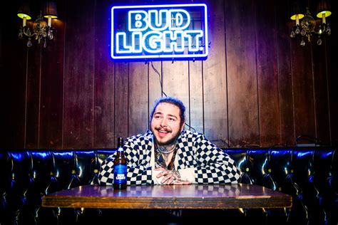 Post Malone Teams Up With Bud Light For Limited Edition Custom Beer Can