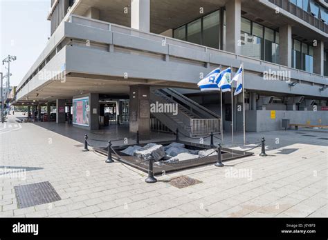 Yitzhak Rabin memorial at Kikar Rabin square, Tel Aviv-Yafo, Israel ...