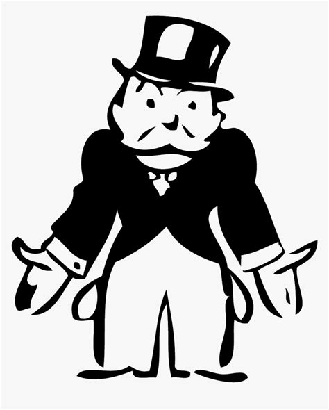 People Clipart Rich Man The - Broke Monopoly Man, HD Png Download ...