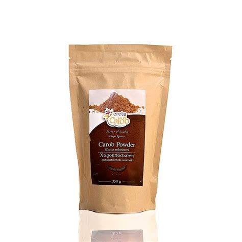 Carob Powder Cocoa Substitute - 350g - Delights of Crete