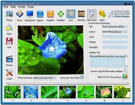 Photo Screensaver Maker 4.8.2 - Download-Screensavers.biz