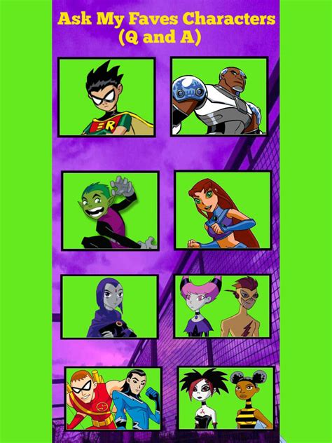 Ask my favourite Teen Titans (2003) Characters by MultiVerseDefender10 on DeviantArt