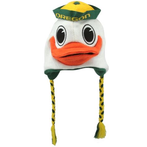 Oregon Ducks Mascot Knit Beanie | Official Oregon Ducks Shop