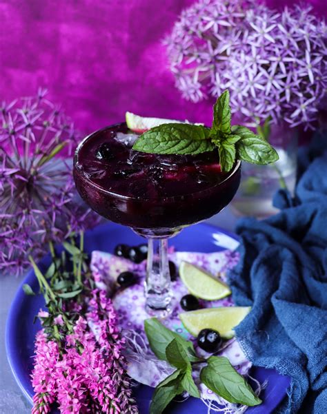 Blueberry Gin Cocktail (or Blueberry Gin Triple Sec Cocktail)