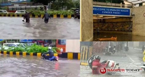 Heavy rains expose NMC’s ‘ugly’ affairs as entire Nagpur is riddled with water pools!