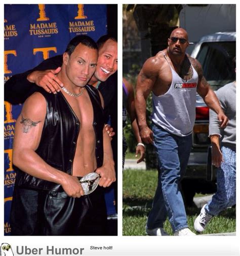 I think it’s about time they updated The Rock’s wax figure. | Funny Pictures, Quotes, Pics ...